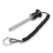 Ezweiji weight stack pin magnetic gym weight papelate pencil power training device Accessories for gym strength training black 10mm*125mm