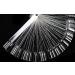 Milopon Nail Art Tips & Display Sticks - 50 Transparent Nail Polish Practice Color Card Fans - Buy Online on GoSupps.com
