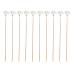 10Pcs Goose Feather Earpicks for Adults Children Soft Earwax Remover Ear Pick Ear Dig Tools Green Thread M