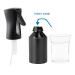 YAMYONE 5.4oz Black Hair Spray Bottle - Continuous Fine Mist for Curly Hair Styling, Plants, Pets, & Cleaning - Buy Online on GoSupps.com