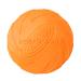 Andiker Dog Flying Disc Toy Dog Toy Pet Flying Saucer Durable Rubber Training Pet Chew Toy for Outdoor Interactive Fun (L) Orange Large