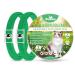 Cat Repellent Treatment Adjustable Cat Repellent Collars Natural Protection Repellent Collar for Cats Water Resistant Repellent Collar for Cats Small-Medium-Large Green 2pack