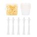 50g facial nose hair removal wax bean with hair removal applicator sticks hair removal wax beans face hair removal wax beans nasal hair removal for facial body bikini