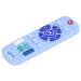 Control Teething Toy  Educational TV Remotes Teething Toy Silicone Bright Color for Home for Inf(Blue)