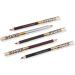 Beavorty 6 Pcs Black Waterproof Eyeliner Brow Gel Brow Brush Makeup Eyebrow Pencils Eye Shadow Pencil Set - Buy Online on GoSupps.com