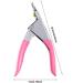 UNbit Nail Clipper Professional Nail Clippers Straight Edge Nail Tips Fake Nail Cutter Manicure Cutter Guillotine Cut False Nails - Buy Online on GoSupps.com