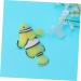 Amosfun 1pc Fish Tank Aquarium Ornament Cat Window Perch Artificial Fish Decorate Accessories Will Move Yellow Size 4 - Buy Online on GoSupps.com