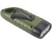 Simpeak 2-Pack Solar Hand Crank Flashlight Set - Emergency LED Survival Torch with Quick Snap Carabiner - Perfect for Outdoor Sports - Green - Buy Online on GoSupps.com