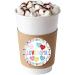 Valentine's Day Love Bomb Candy Heart Hot Cocoa Bomb Sticker Labels - Set of 40 Circle Stickers by AmandaCreation - Buy Online on GoSupps.com