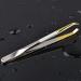 Fomiyes Stainless Steel Eyebrow Tweezers - Precision Hair Removal & Eyelash Extension Kit (2 Pieces) | International Shipping Available - Buy Online on GoSupps.com