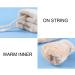 Magic Stretch Toddler Knitted Gloves with String | Cartoon Hanging Neck Design | Lined Fleece Thermal Mittens | Navy Blue (2-5Y) - Buy Online on GoSupps.com