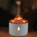 GJCrafts 360ML Essential Oil Diffuser Volcano Humidifiers For Home Air Diffuser With Premium Flame Lights 2 Mist Mode Waterless Auto Shut-Off Ultra-Silent Humidifier For Bedroom Office