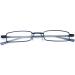 Kokobin Flexible Metal Reading Glasses - Unisex Feather-Hinge +2 Diopter Visual Aid with Case - Blue Color - Buy Online on GoSupps.com