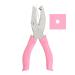 Jeemitery 1/8 Circle Handheld Hole Paper Punch with Soft-Handled for Tags Circle - 1/4