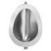 Stainless Steel Wall-Mounted Urinal Men's Urinal Public Toilet Urinal with Stainless Steel S Tube Suitable for Schools Prisons KTV Hospitals Shopping Malls Stations