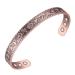 Vicmag Copper Magnetic Products for Women 99.99% Solid Pure Copper 6X Ultra Strength Magnets Adjustable Size with Gift Box (Daisy)