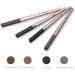 HeyBeauty Eyebrow Pencil with Brow Brush - Black | Double Ended Automatic Makeup Cosmetic Tool - Buy Online on GoSupps.com