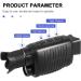 1080p Full HD Night Vision Monocular for Hunting & Surveillance | Long Range Infrared Goggles | 512G TF Card Support | Black - Buy Online on GoSupps.com