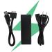 ASHATA Portable for PSP GO Power Adapter Fast Charging DC 5V/1500mA 50/60Hz AC Adapter Power Wallwith 2-in-1 USB Data Power Cable Light and Portable (black) - Buy Online on GoSupps.com