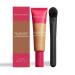Cr me de Fond Teint Hydratante Blanc Ivoire Couvre Les Imperfections Unifie le Teint Contr le le S bum Longue Dur e Nourrit la Peau Fini Lisse(Dark skin tone 4pcs)