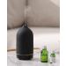 Wanlola 120ml Ceramic Essential Oil Diffuser for Aromatherapy - Waterless Auto-Off Function - Ideal for Home, Office, and Room - Black - Buy Online on GoSupps.com