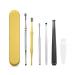 MACIMO Ear Cleaner Earwax Removal Tool Earpick Curette Reusable Ear Cleaning Spring Spoon Ear Pick Cleanser Care (Color : A)