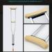 Pair of Lightweight Aluminium Underarm Axilla Crutches Elbow Forearm Adjustable Walking Stick Innovate - Buy Online on GoSupps.com