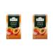 Ahmad Tea - Apricot Sunrise - black tea with apricot - with fruit pieces - individually packaged aroma sealed tea bag with 2g tea per serving - 20 tea bags with a band (pack with 2) Apricot Sunrise 20 pieces (2 -pack)