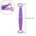 Silicone Bath Body Brush | Exfoliating Back Scrubber for Deep Clean | Extra Long & Super Soft | Ideal for Women & Men - Buy Online on GoSupps.com