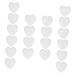 ERINGOGO 10S NOW SCHLOPE FOR THE glasses Bones glasses brick silicone ironing glass bracket for ear pads Love -shaped glasses holder ear hooks made of silicone pebble gel child cozy