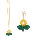 Kuaiyiju Adjustable Dopamine Sunflower Necklace - Hand-Woven Sweater Chain & Keychain | Fashionable Jewelry for Every Occasion - Buy Online on GoSupps.com
