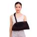 Medsuo Breathable Mesh Shoulder Sling Arm Brace Arm Sling Adjustable Right/Left Support for Adult Men and Wome Stabilizer for Elbow Wrist Thumb Injuries Dislocation