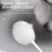 400 Organic Cotton Baby Safety Swabs - Large Tip 2 Packs for Newborns & Children | Gentle & Safe Ear Cleaning - Buy Online on GoSupps.com