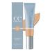 Cr me CC pour femmes g es fond de teint hydratant et nourrissant anti-cernes longue tenue cr me teint e couvrante pour un look naturel claircissante pour tous types de peau (dark*1)