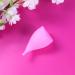 2pcs Pink Silicone Cups for Women - Soft Rubber 8x4.2 CM - Ideal for Comfort & Versatility - Buy Online on GoSupps.com