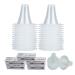 100Pcs Ear Thermometer Probe Covers Refill Caps Thermometer Covers for Various Types of Digital Thermometers Pack of 100 Pieces (Pack of 100 PCS)