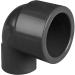 MegaHaustechnik 90 Degree Reducing Angle - PVC Adhesive Fitting Nozzle 40mm to Socket 32mm | International Shipping - Buy Online on GoSupps.com