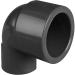 MegaHaustechnik 90 Reducing Angle - PVC Adhesive Fitting Nozzle 50mm to Socket 40mm | International Shipping Available - Buy Online on GoSupps.com