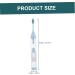 Homsfou 4-Piece Toothbrush Gift Set | Ortho Clean Toothbrush Mini Clamp & Dental Floss - Blue - Buy Online on GoSupps.com