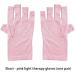 rongweiwang Nail Art Glove Manicure Supplies Hand Protector Protective Gear Professional Multifunctional Compact Size Simple Operation Pink - Buy Online on GoSupps.com