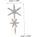 FRCOLOR 3 Sets Star Hairpin Folding Metal Comb Wedding Headpiece for Bride Hair Accessories for Women Hair Barrettes Hair Clip Women Barrette Clip Women's Female Star Rhinestones Korean - Buy Online on GoSupps.com
