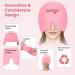 NEWGO Migraine Relief Cap - Full Coverage Headache Hat for Cold Therapy - Ice Head Wrap for Migraine Relief - Form Fitting Stretchable Design - Pink - Buy Online on GoSupps.com