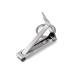 SVAASA Nail Clippers Stainless Steel Ultra-Thin Foldable Hand Toe Nail Clippers Cutter with Keychain Cutter TrimmerNail Art Tool(Silver)