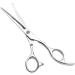 Professional 6.5 inch Hair Cutting Scissors Set for Kids/Women/Men - Barber Salon Kit with Thinning Shears, Saftey Round Head, and Red Handle - Buy Online on GoSupps.com
