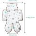 KAKIBLIN Soft Head Neck Support Cushion Pillow - Gray Star | For Car Seat, Pushchair, Baby Carrier - Buy Online on GoSupps.com