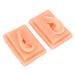 Acupuncture Practice Ear Model Teaching And Learning Tool Silicone Material Smoothly Texture Ear Model for Acupuncture Practice School Student Hospital