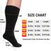 NOVAYARD Plus Size Compression Socks for Women & Men | 20-30 mmHg Extra Wide Calf Support | 3 Pairs XX-Large - Buy Online on GoSupps.com
