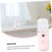 DOITOOL 1pc Durable Handy Humidifier Face Steamer Usb Mist Women Plastic Sprayer Nano Charging Beauty 14.5X4CM - Buy Online on GoSupps.com
