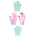 Housoutil 2pairs Gel Touch Screen Gloves Moisturizing Gloves for Dry Hands Overnight Sleeping Gloves Kids Gloves Knitted Gloves Gels Hand Cover Yarn Hand Take a Bath