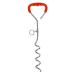 Super floor anchor dog plot for dogs large earth anchor dog earth skewers earth skewers dog leash for dog beach (only earth spike red) Only earth spit red